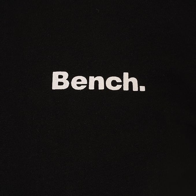 Bench Men's Envoy Everyday T-Shirt Multipack, Assorted Plain Colours, 100% Cotton, 5 Pack, Crew Neck Classic Fit Short Sleeve Tee, Everyday Men'